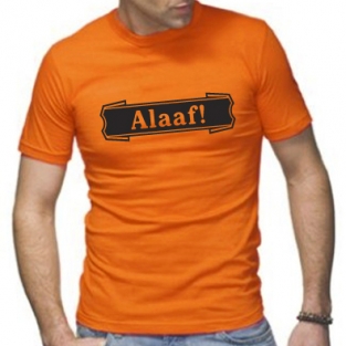 Heren t-shirt - alaaf - diverse kleuren